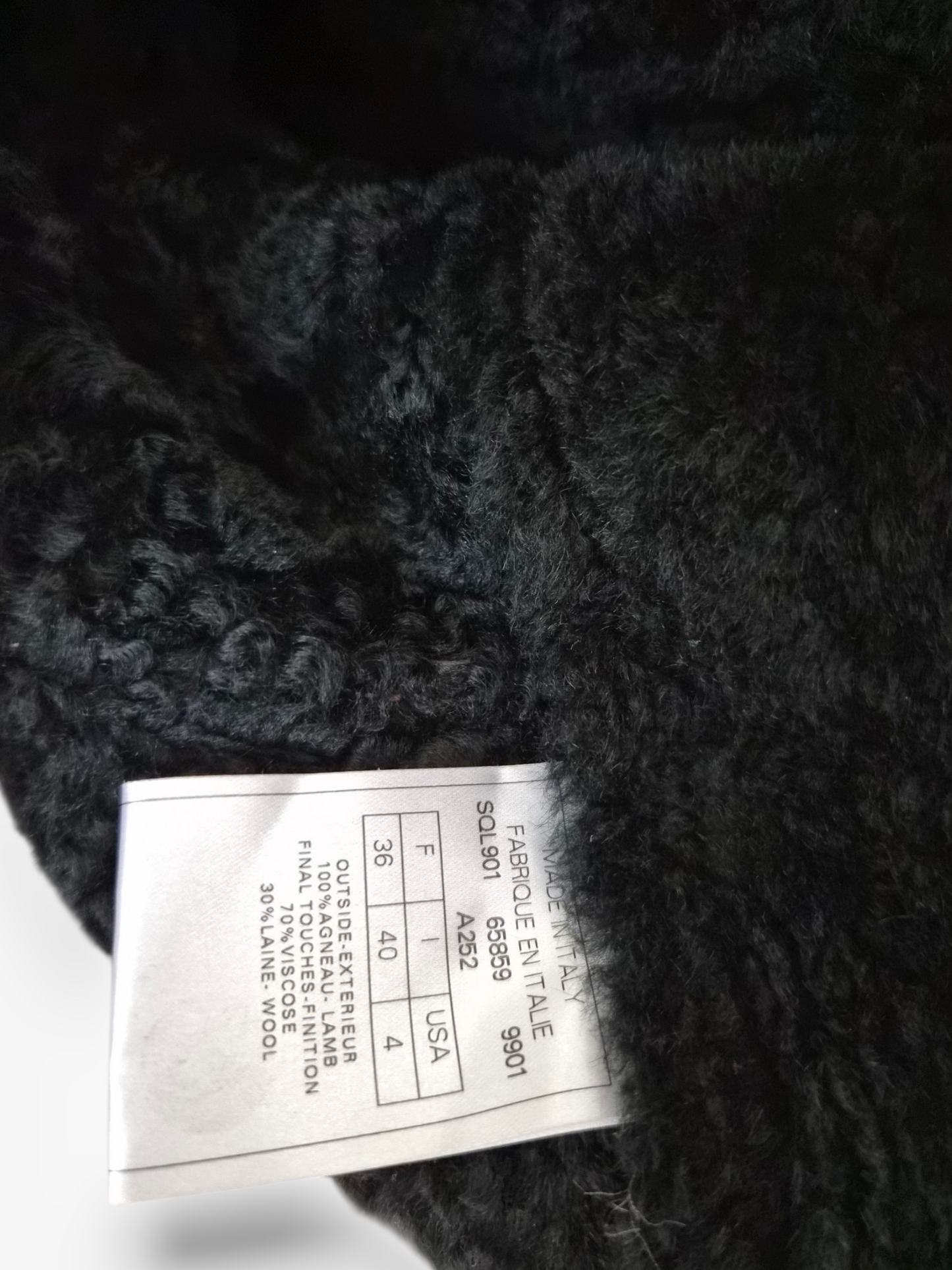 John Galliano Early 00s Shearling Jacket.