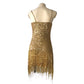 Deadstock 2007 Roberto Cavalli x H&M sequin gold dress