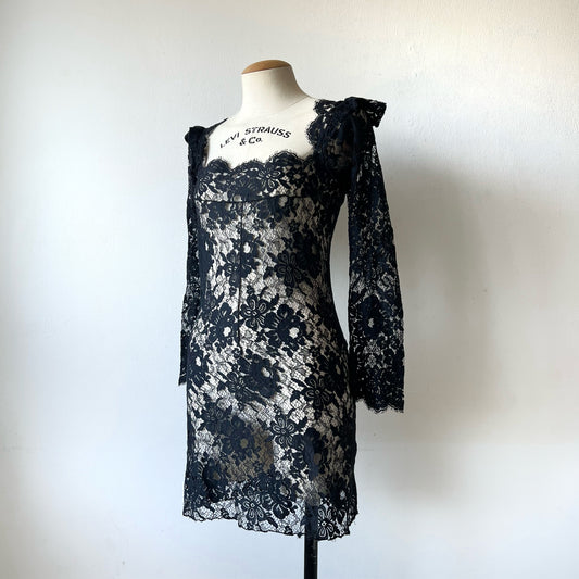00s Dolce & Gabbana lace dress