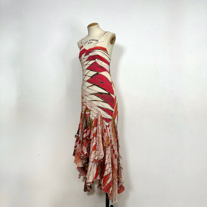 Roberto Cavalli 2004ss silk dress