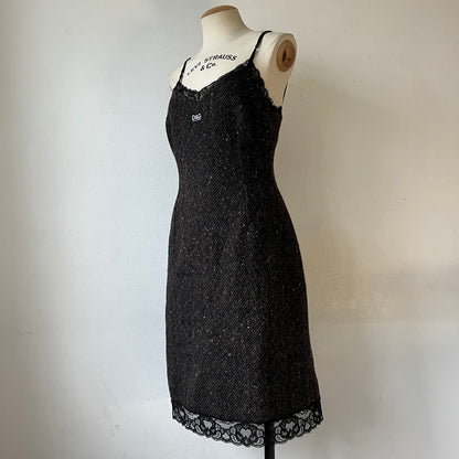 C 1995 D&G by Dolce & Gabbana wool dress