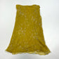 Prada leaf skirt silk